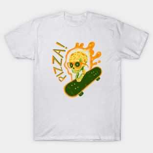 Pizza Skull T-Shirt